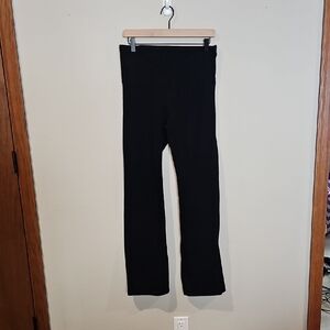Black Flared Yoga Pants